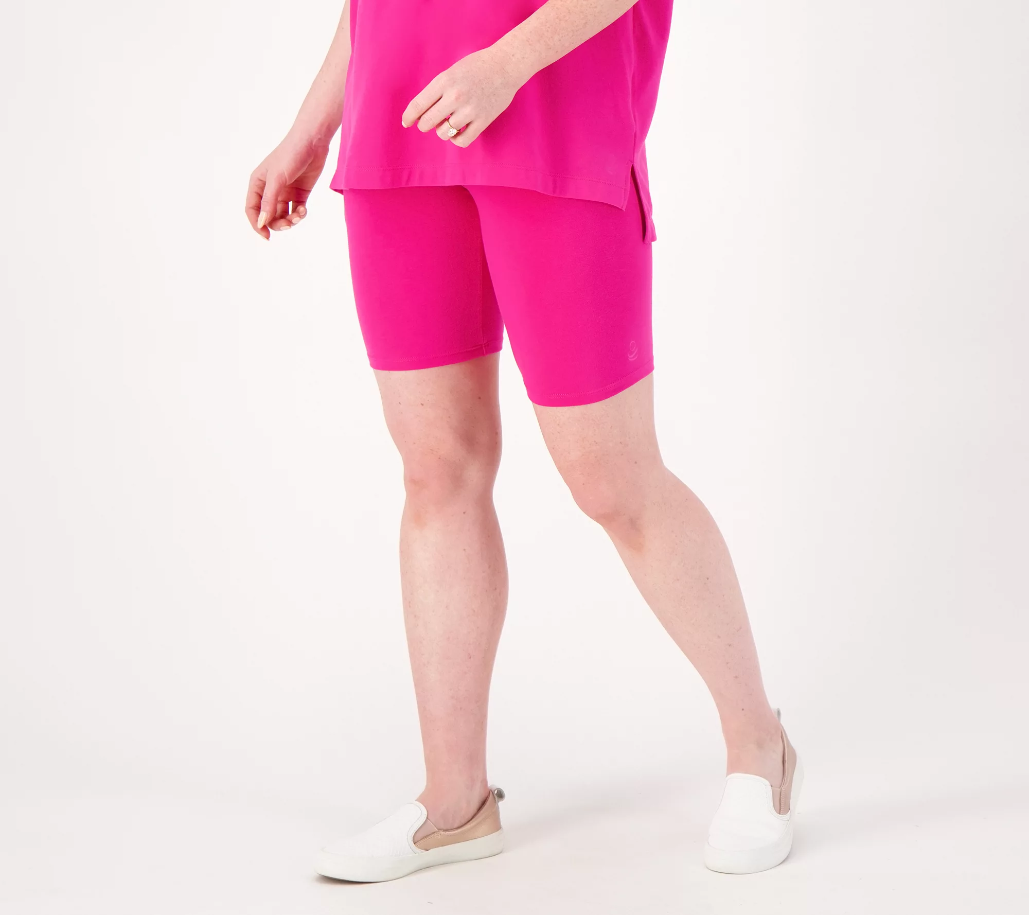 "As Is" Cuddl Duds Cottonware+ Long Shorts