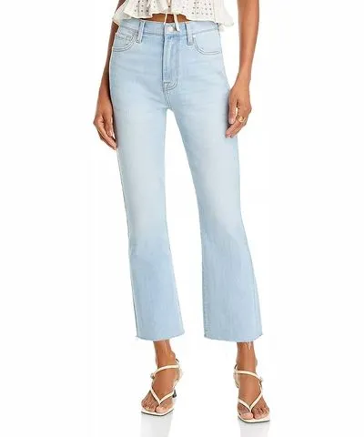 7 For All Mankind High Waist Slim Kick Jeans In Tammy