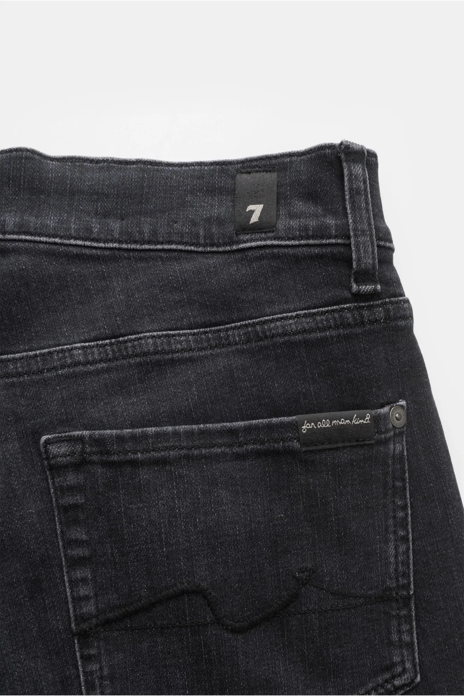 7 FOR ALL MANKIND jeans 'Slimmy Tapered' dark grey