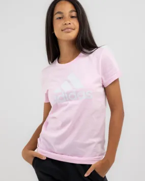 adidas Girls' Big Logo T-Shirt
