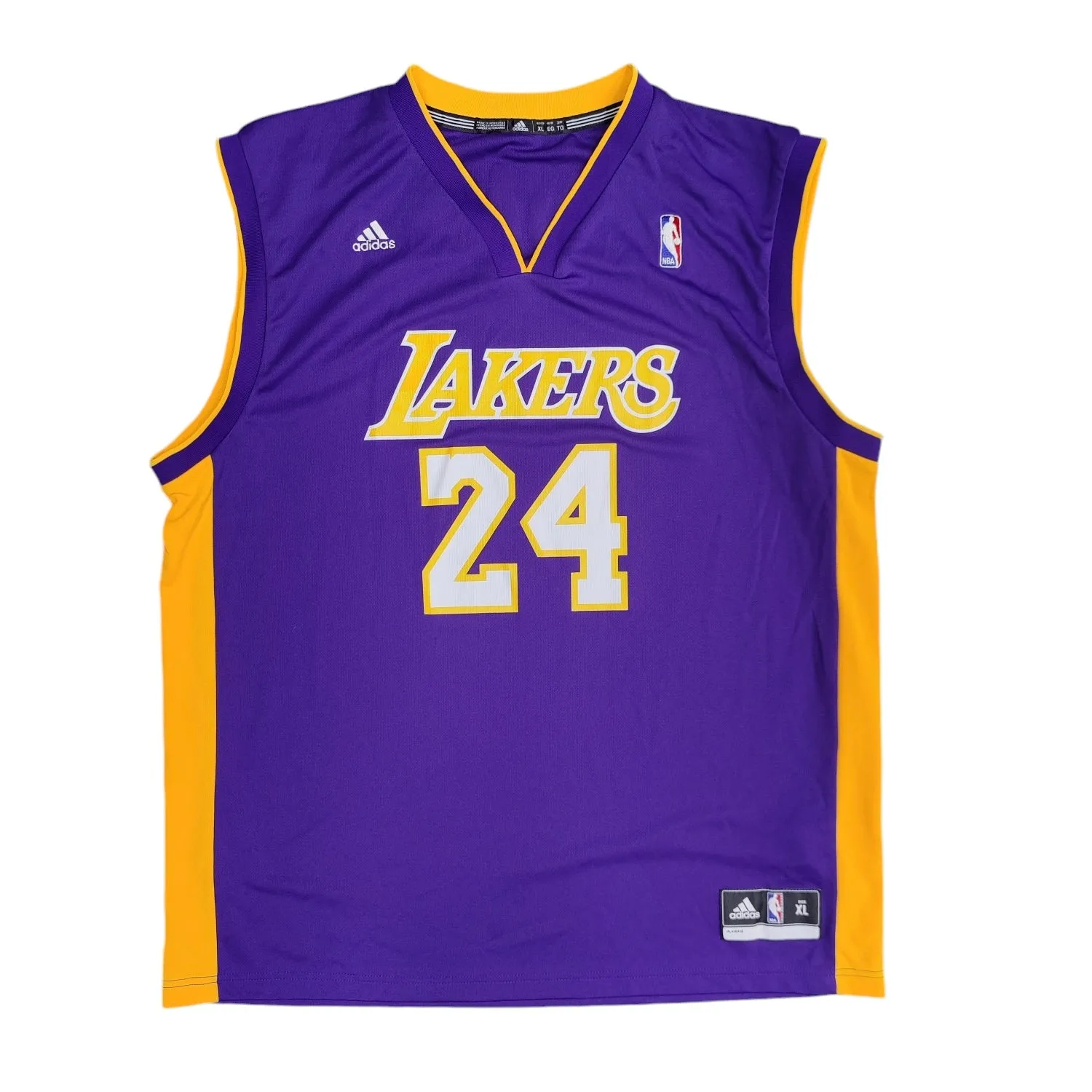 Adidas Los Angeles Lakers Bryant #24 Basketball Jersey