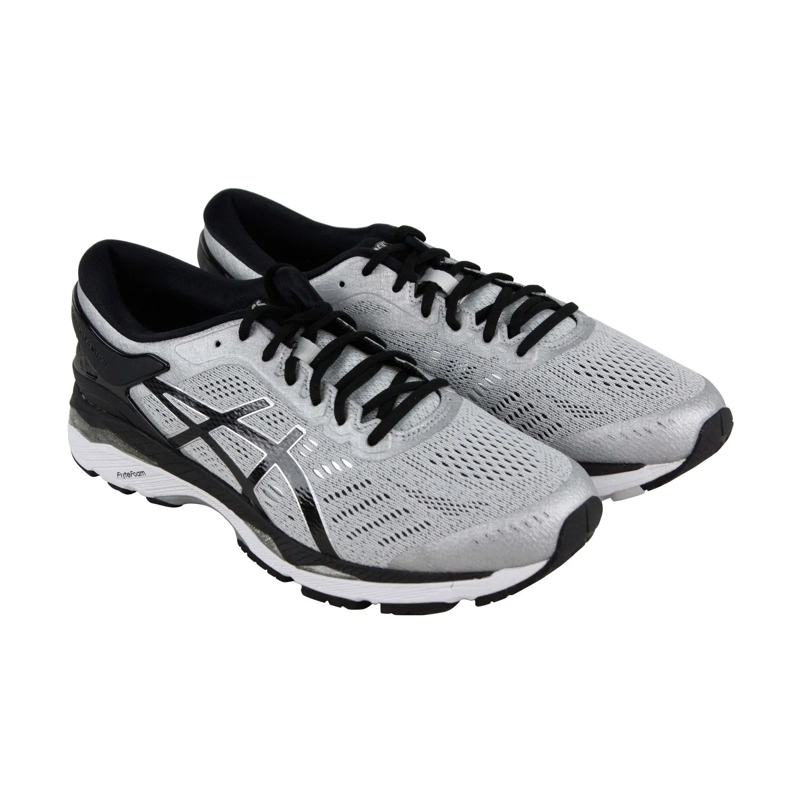 Asics Gel Kayano 24 T7A0N-9390 Mens Gray Wide 2E Canvas Athletic Running Shoes