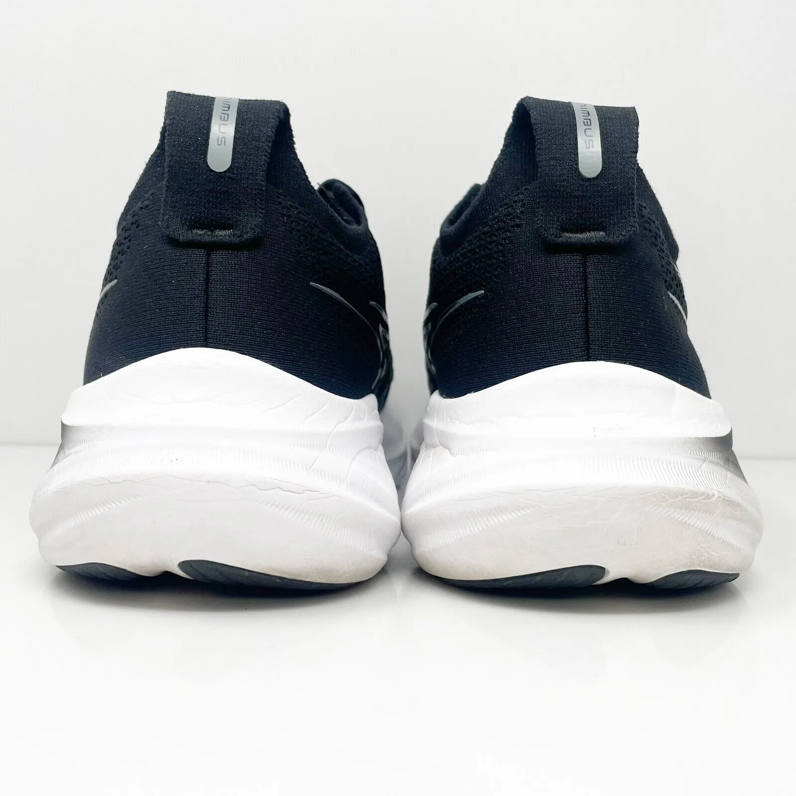 Asics Mens Gel Nimbus 26 1011B795 Black Running Shoes Sneakers Size 9 W