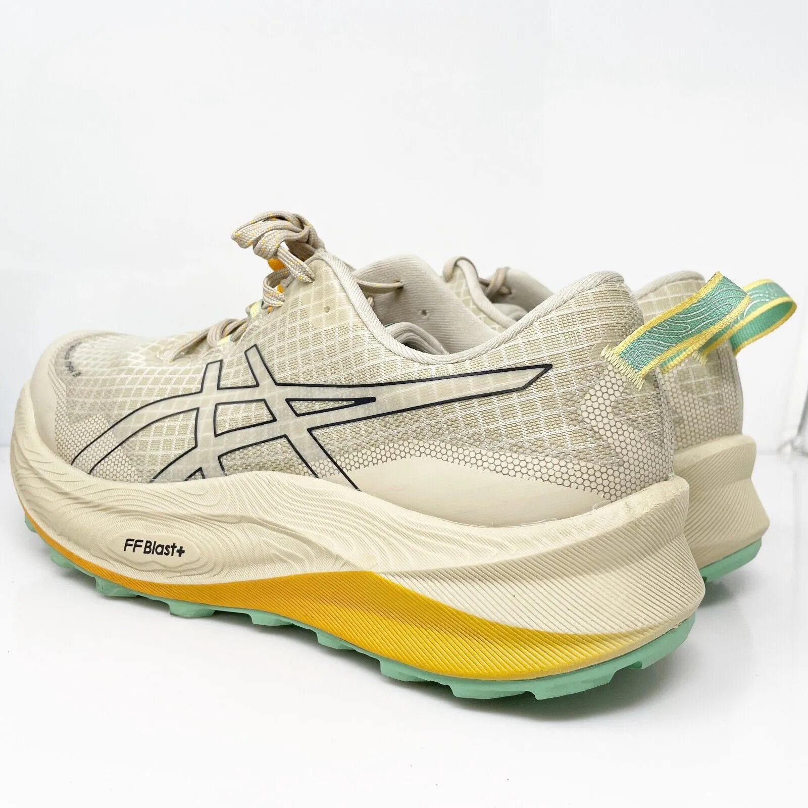 Asics Mens Trabuco Max 3 1011B800 Gray Running Shoes Sneakers Size 11.5