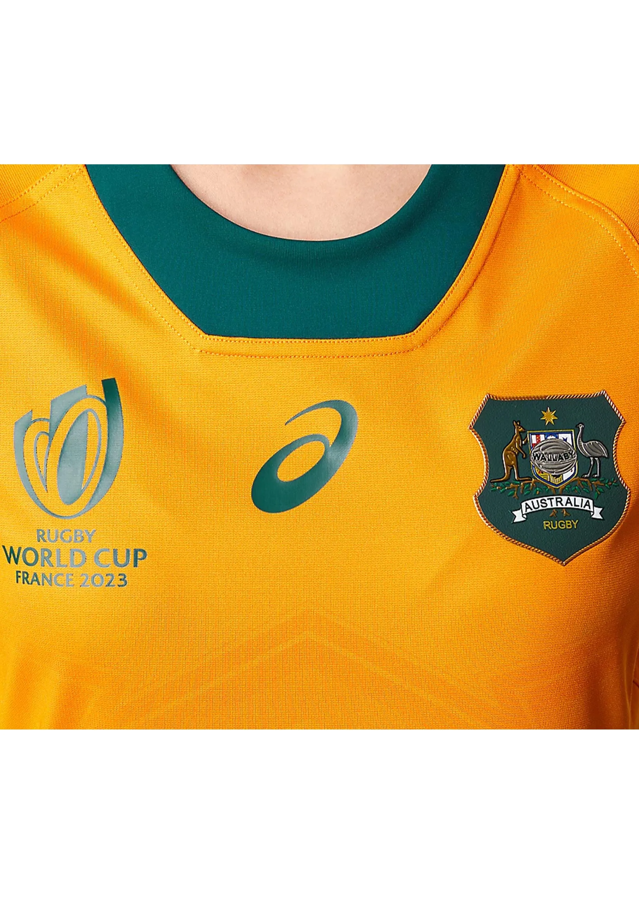 Asics Womens Wallabies RWC23 Replica Home Jersey  2112A549 750