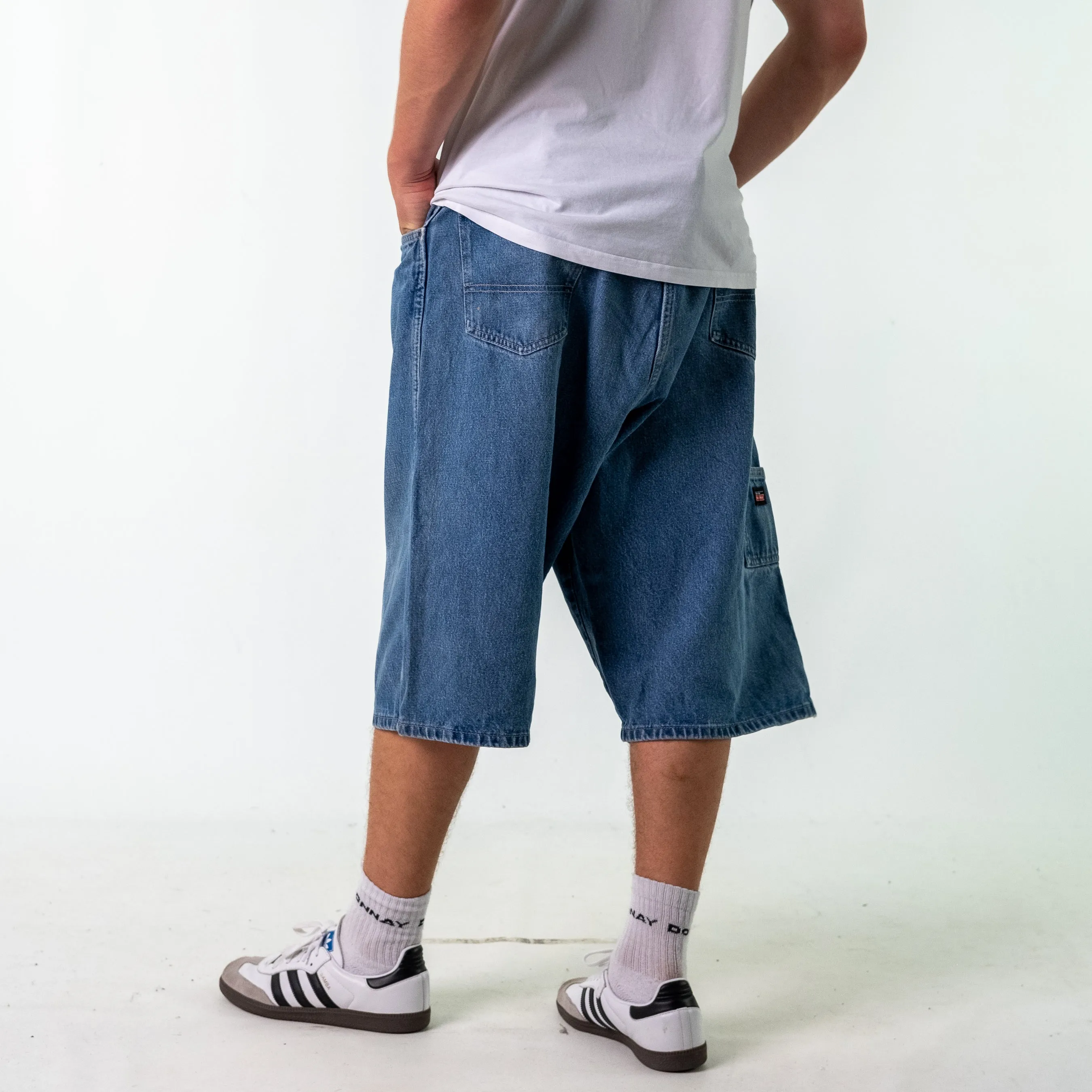 Blue 90s Dickies Denim Carpenter Jorts Shorts (40)