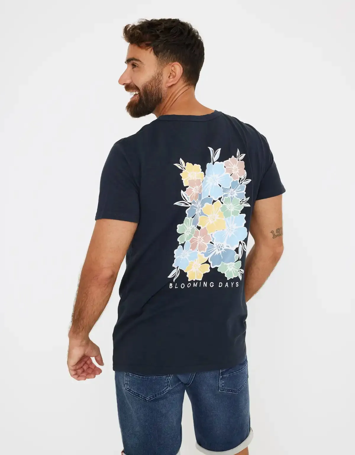 Blue Short Sleeve T-shirt - Fiddle