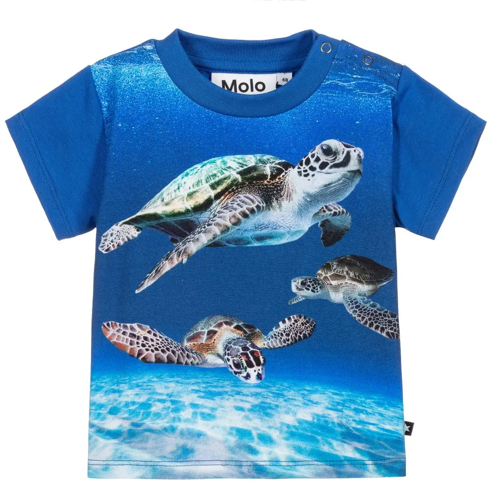 Blue Turtles Cotton T-Shirt