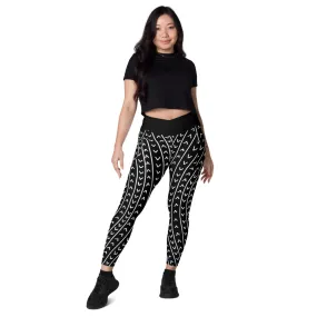 Crossover leggings with pockets – Magnetic