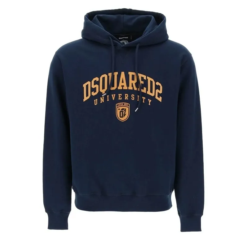 D SQUARED2  |Street Style Long Sleeves Cotton Luxury Hoodies
