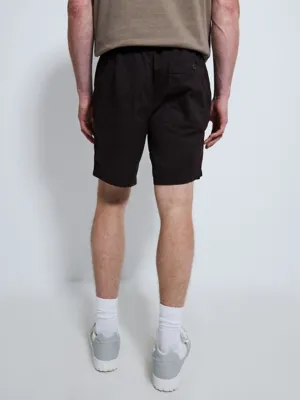 Dark Brown Pull On Chino Shorts | Men | George at ASDA