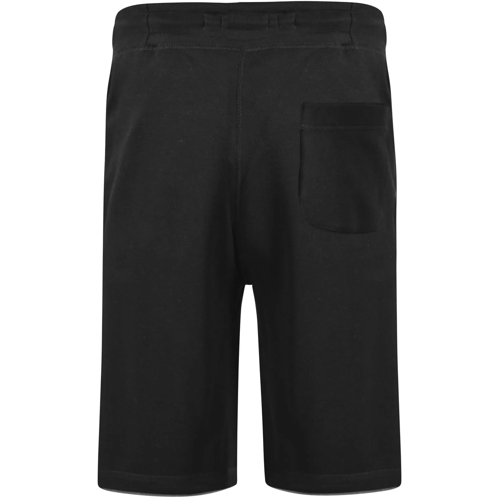 Duke D555 Mens Tompkins Big & Tall Fleece Shorts - Black