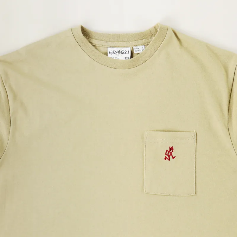 Gramicci One Point T Shirt Beige