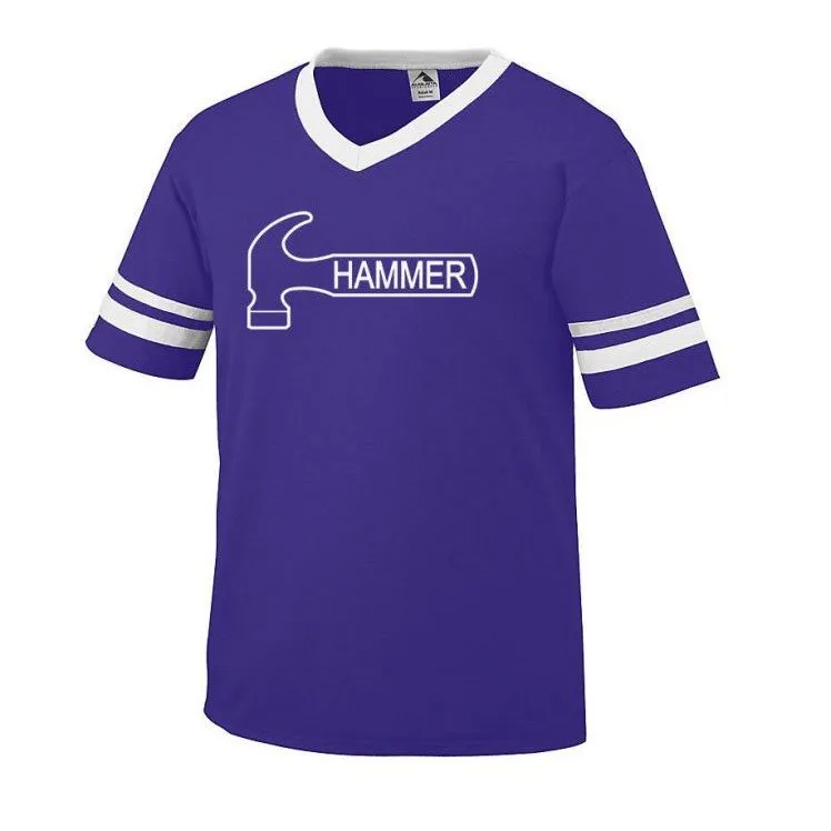 Hammer Men’s Vibe Bowling T-Shirt Stripe Jersey