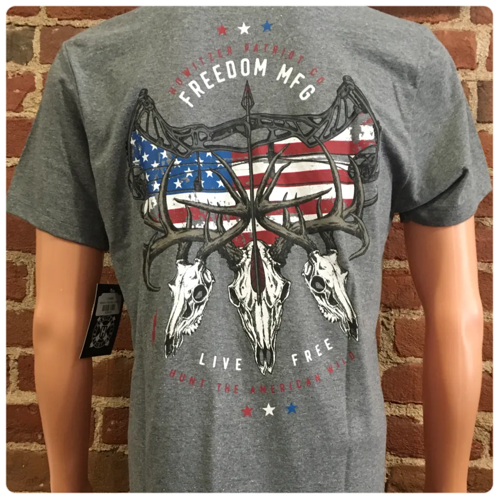 Howitzer Men's  Freedom Hunt T Shirt