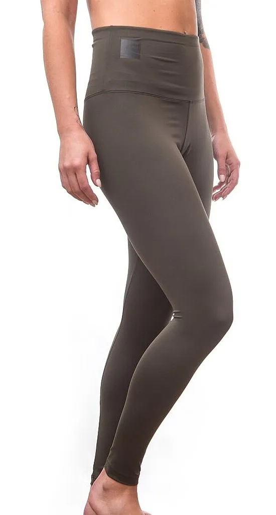 leggings Sensor Infinity Eco - Olive Green - women´s