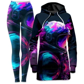 Lightyears Away Hoodie Dress and Leggings Combo