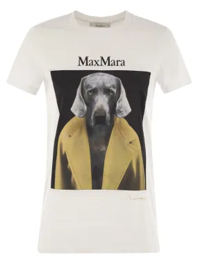 Max Mara    Max Mara Cipria Jersey T Shirt With Print