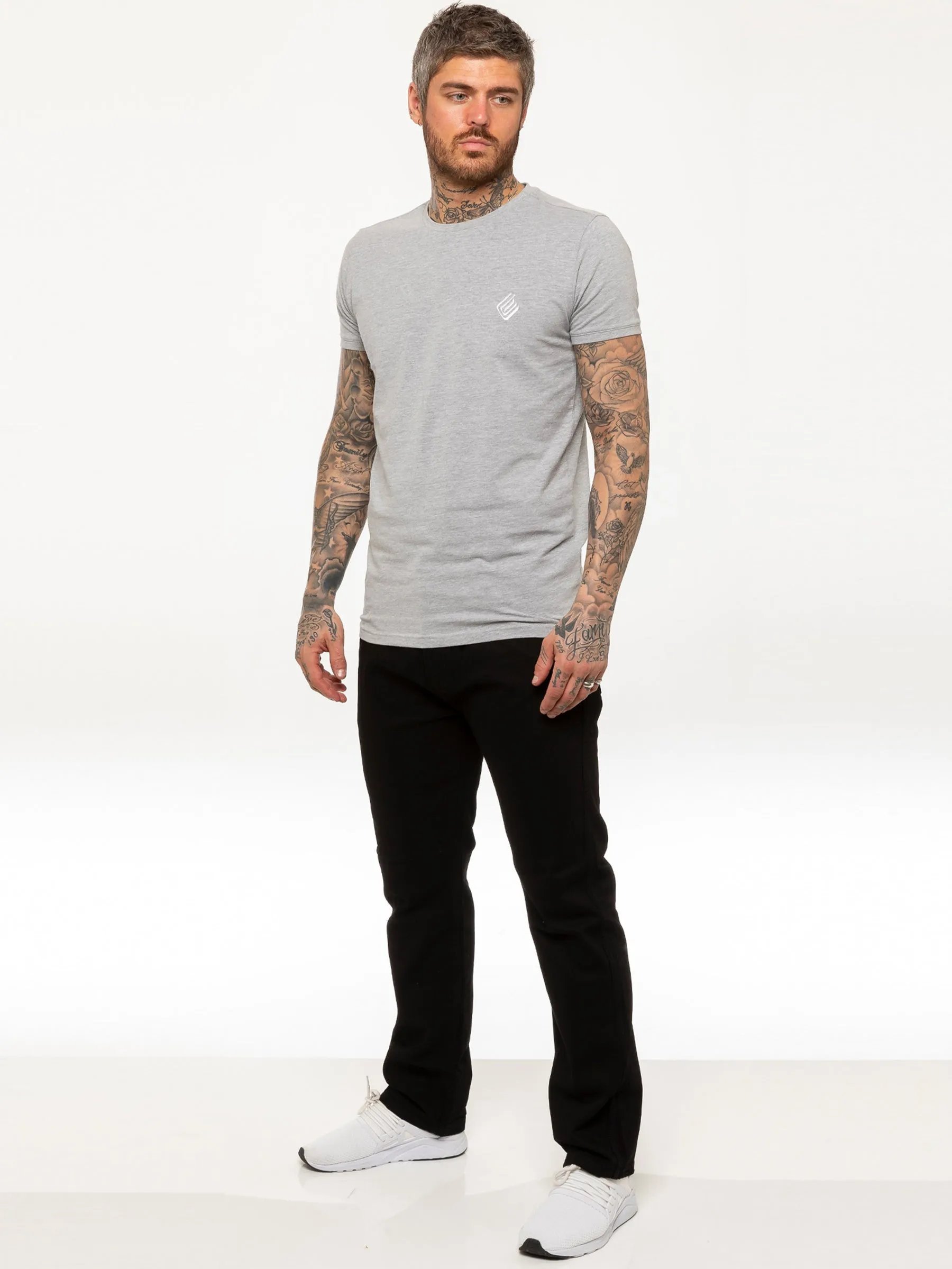Mens Basic Heavy Duty Straight Leg Jeans | Kruze Designer Menswear