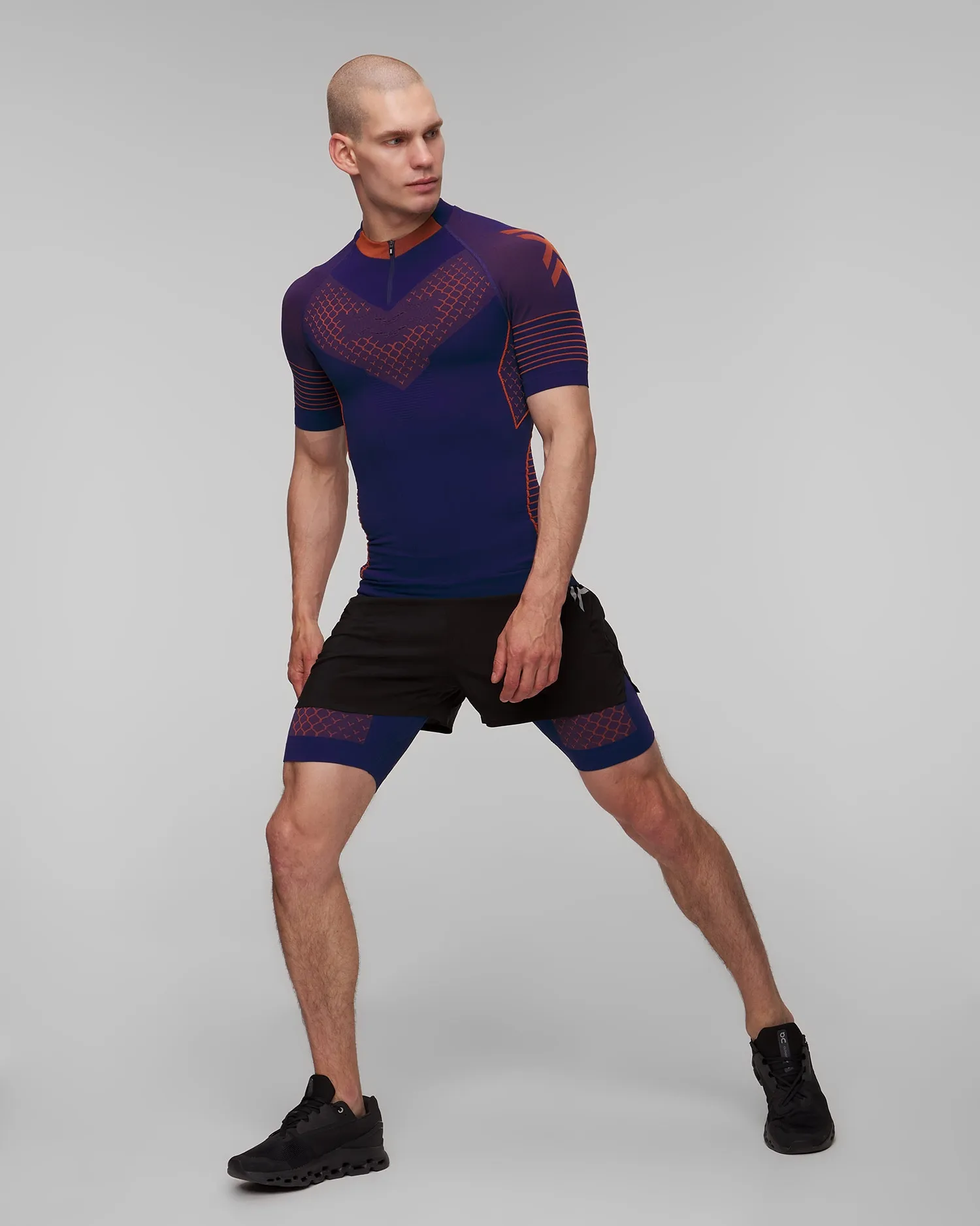 Men’s running X-Bionic Twyce Race 2in1 Shorts twr500s24m-a012