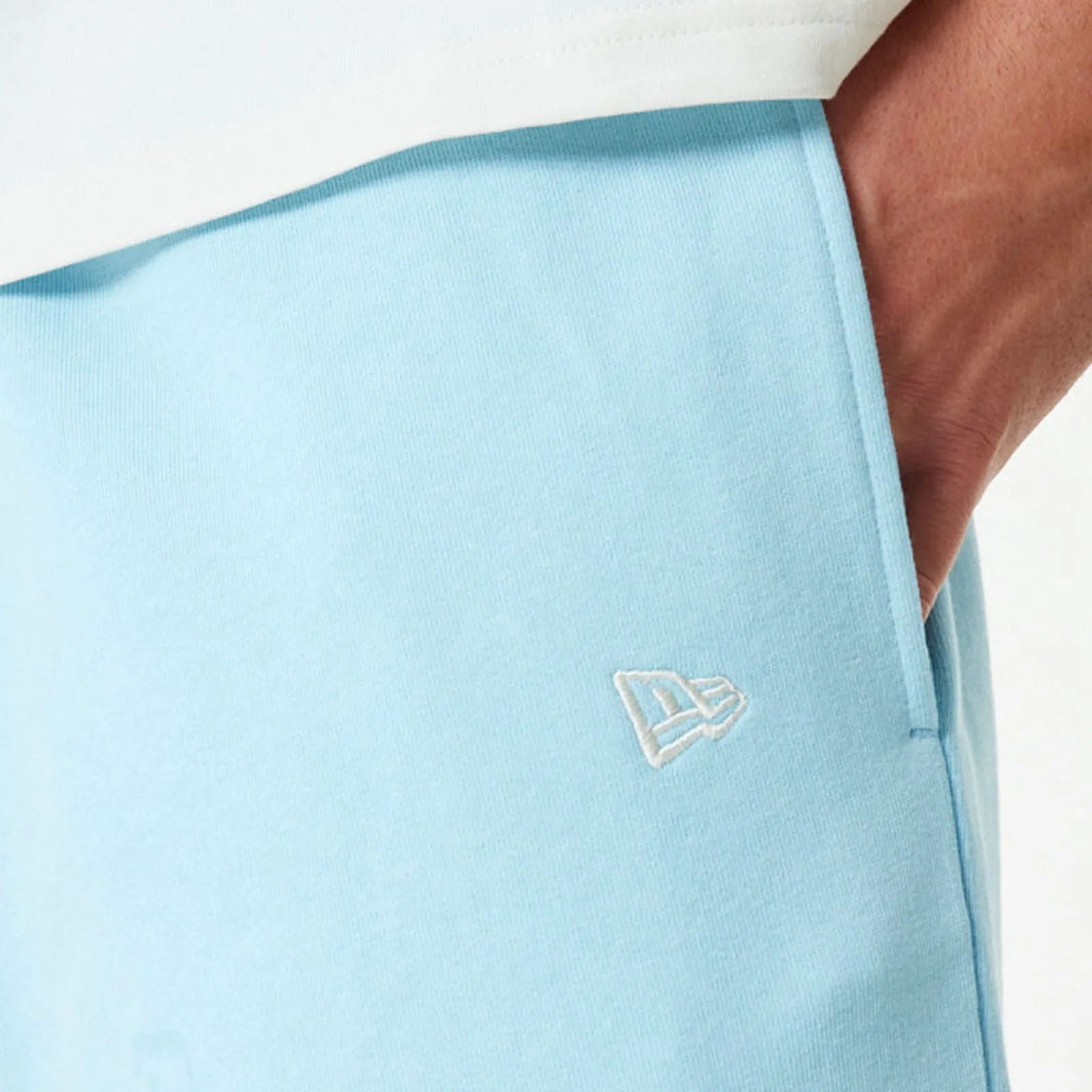 New Era Chicago Cubs MLB Pastel Elasticated Shorts - Blue