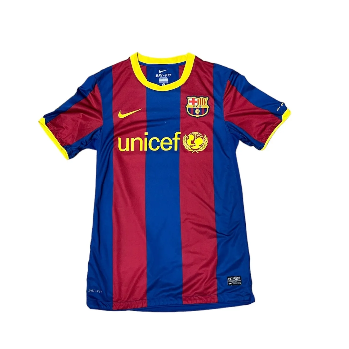 Nike FC Barcelona 2010/2011 Home Football Jersey