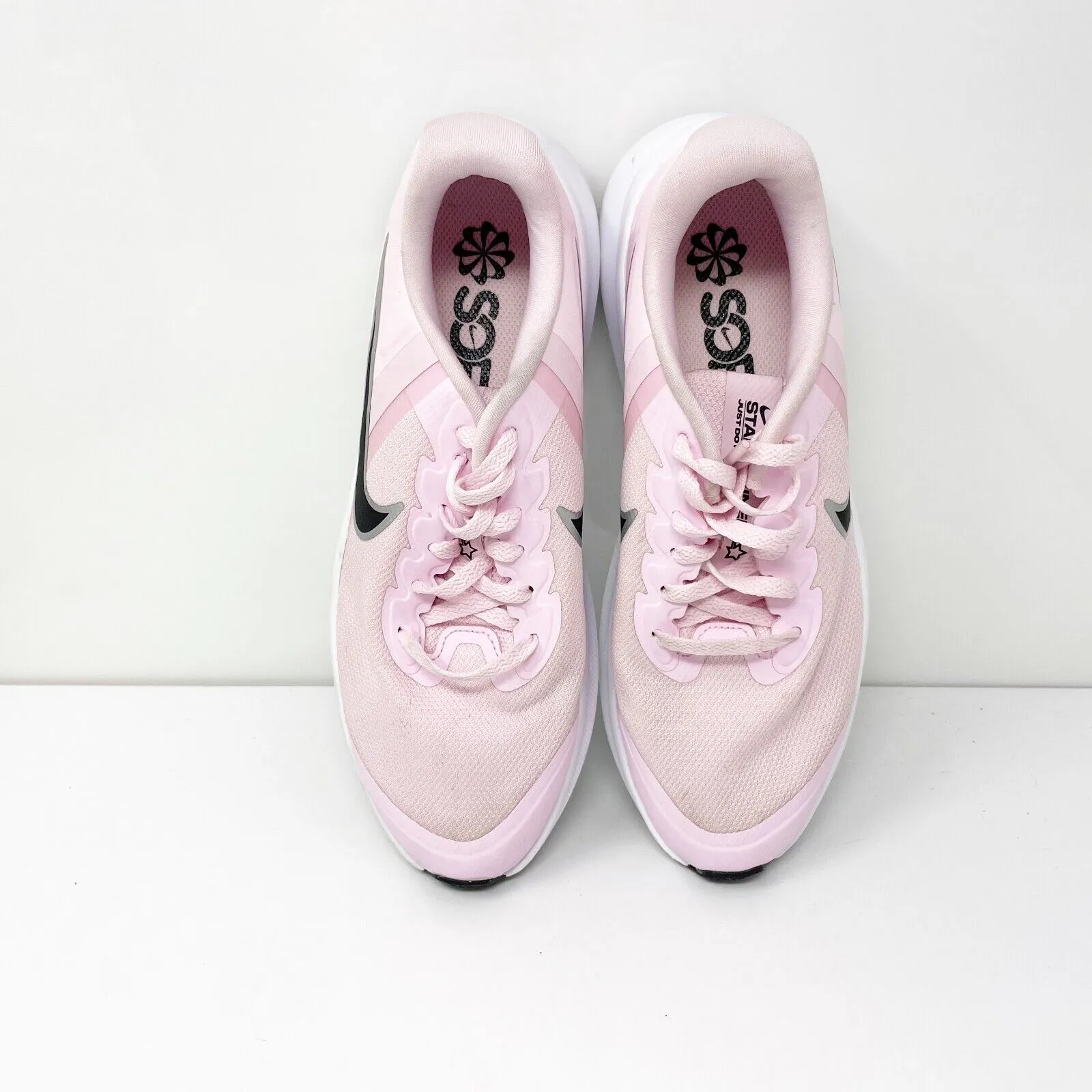 Nike Girls Star Runner 3 DA2776-601 Pink Running Shoes Sneakers Size 5Y
