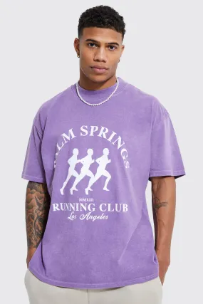 Oversized Overdye Graphic T-shirt