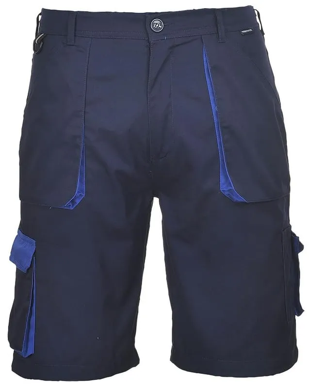 Portwest - Texo Contrast Shorts - Navy Blue - PW-TX14NAR - (PS)