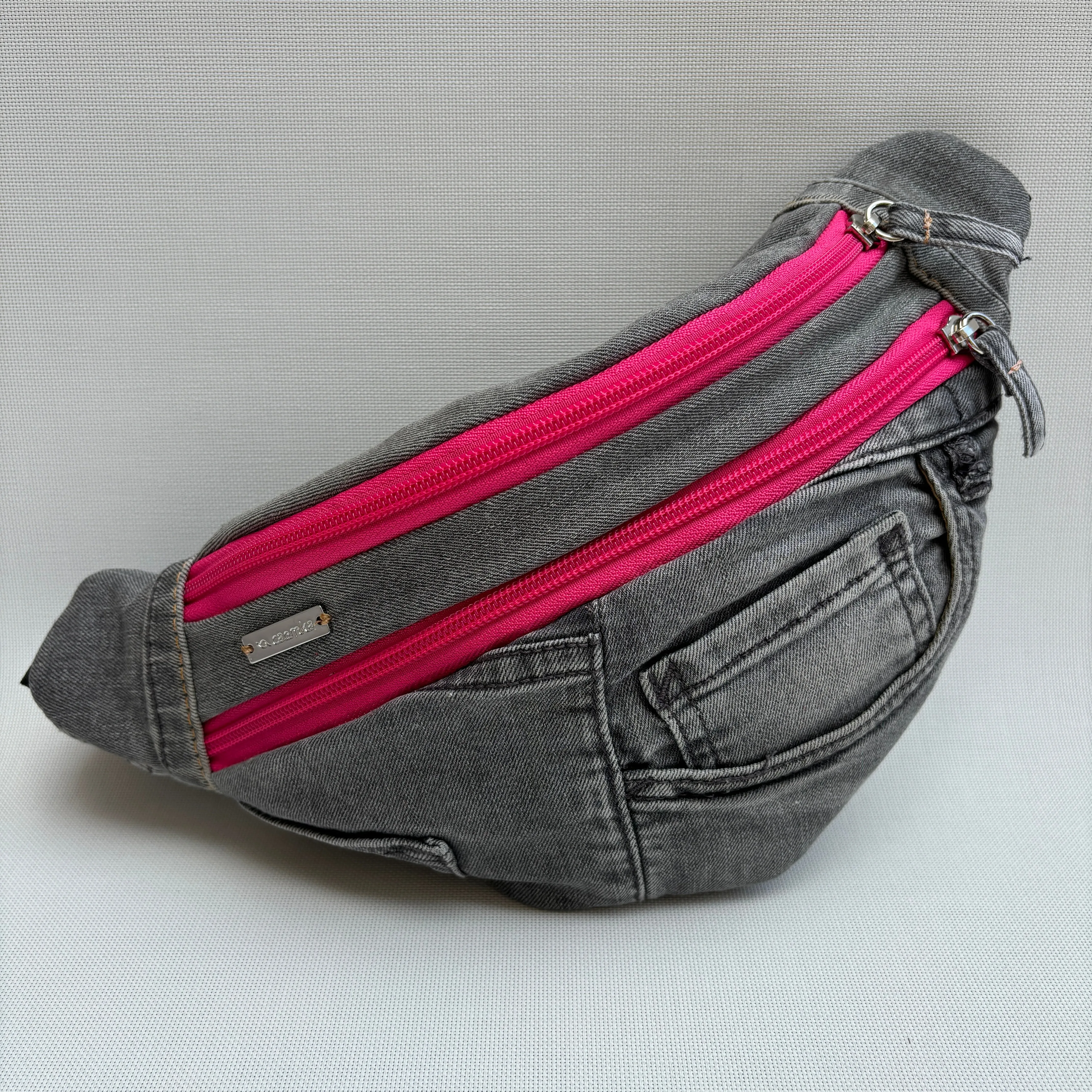 Retro Chic  Jeans Recycled  · Edición Limitada · Pieza nica Núm. 16002