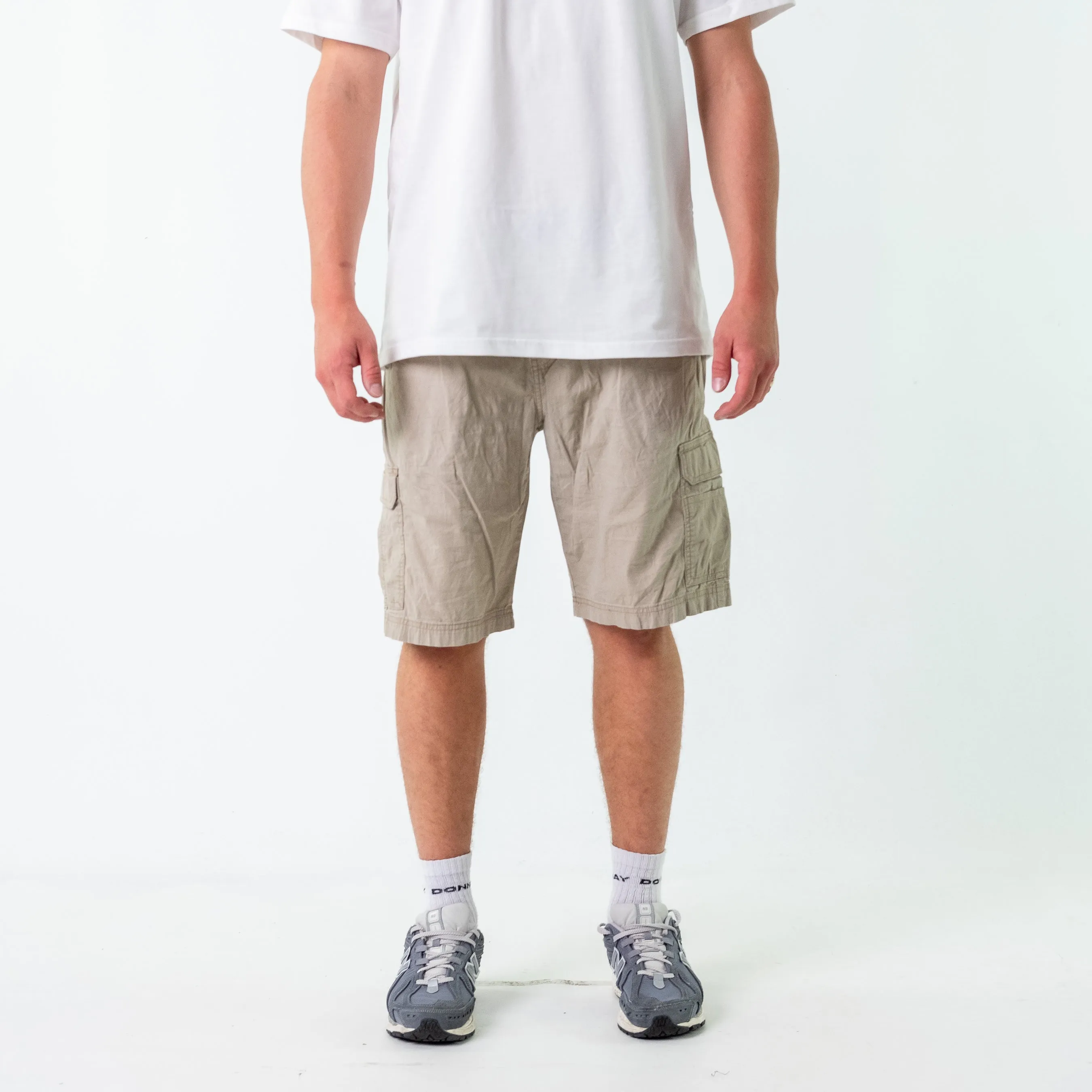 Tan 90s Dickies Canvas Carpenter Jorts Shorts (38)