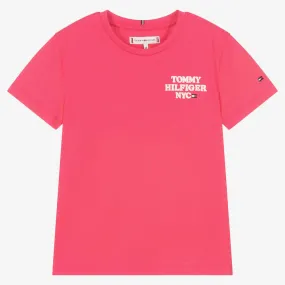 Teen Girls Pink Logo T-Shirt