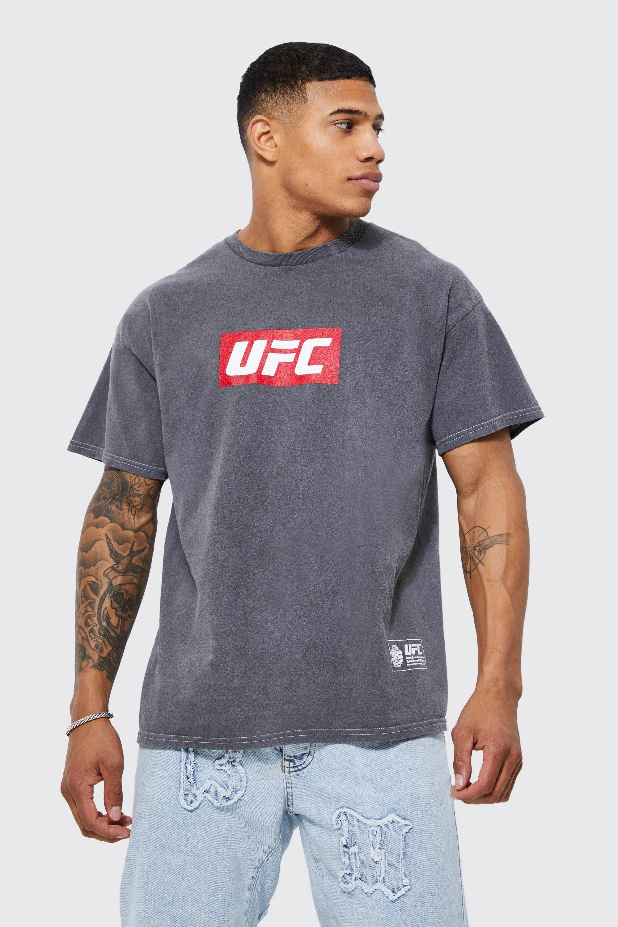 Ufc Washed License T-shirt