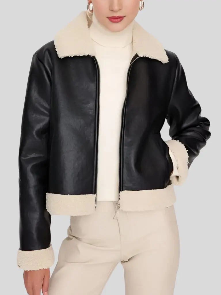 Women's B3 Bomber Leather Jacket: Hampden – Leather Jackets NZ