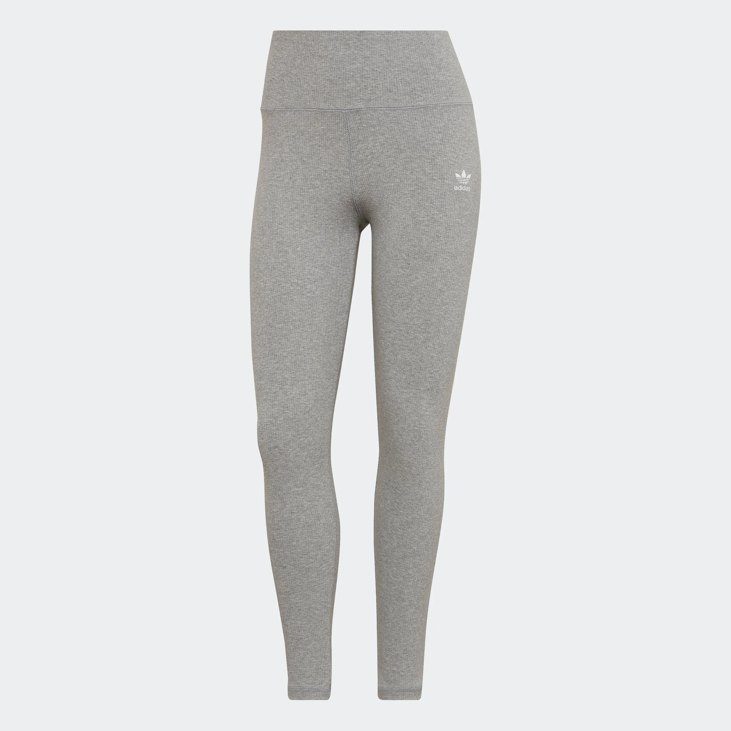 Women's adidas Originals Adicolor Essentials+ Ribbed 7/8 Leggings Grey