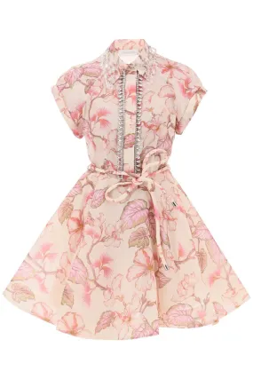 ZIMMERMANN    Zimmermann Matchmaker Flip Floral Dress With Appliqués